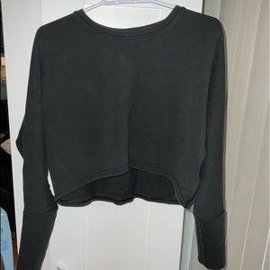 Lululemon cropped sweatshirt